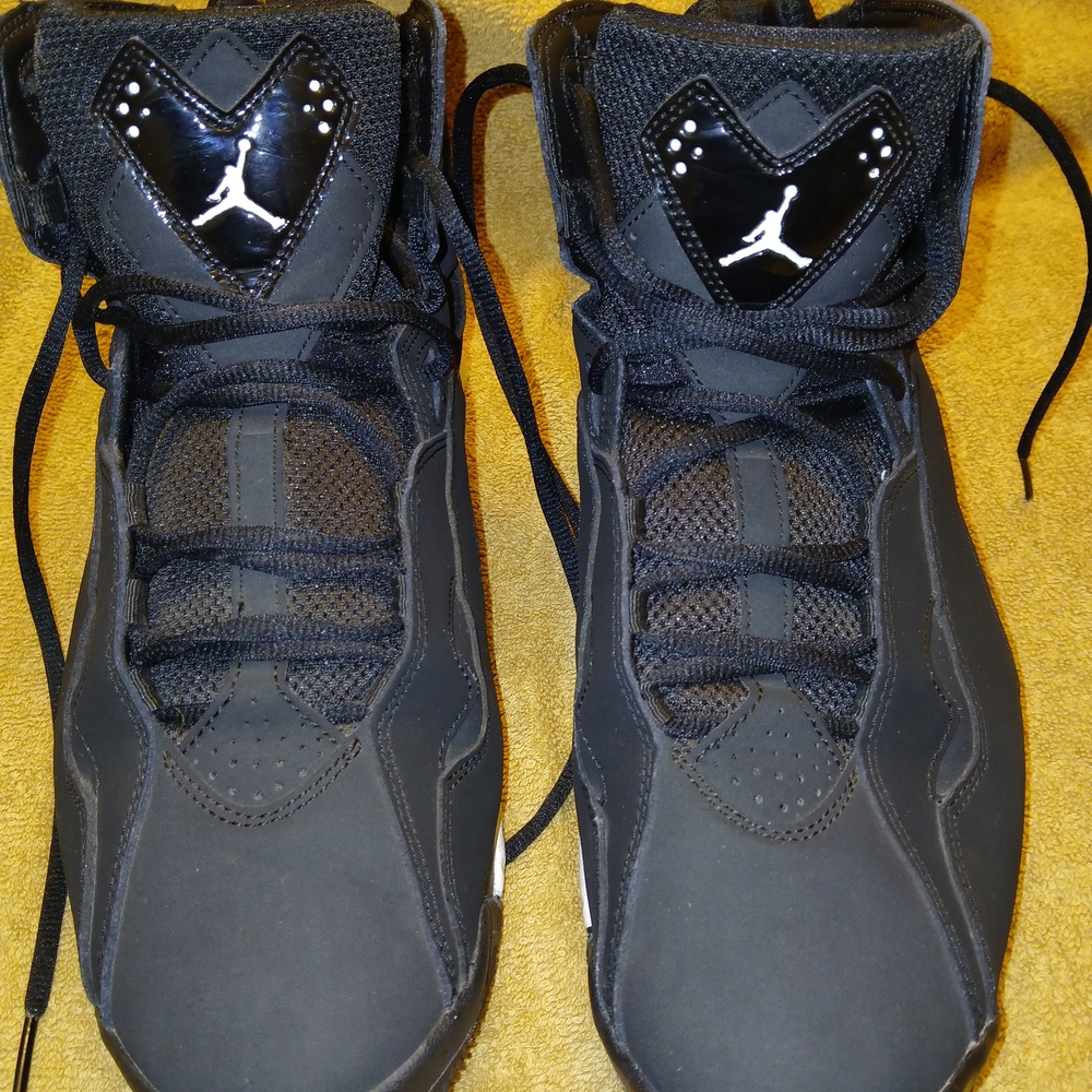 Jordan Black High-Top Athletic Shoes